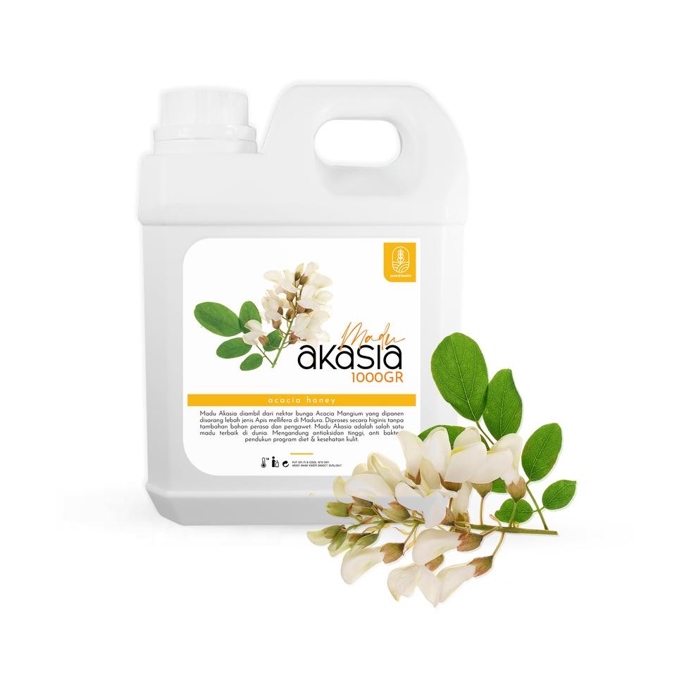 

☻ Asli Akasia 1 Kg Murni Natural Raw Honey ℮