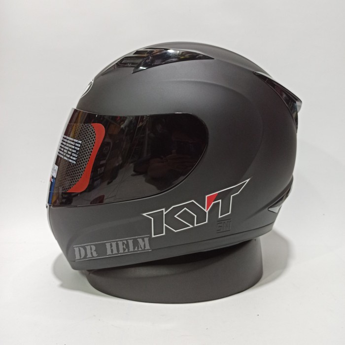 Terlaris Helm Kyt R10 Black Dof Hitam Dof Size Xxl (Ukuran Xxl)