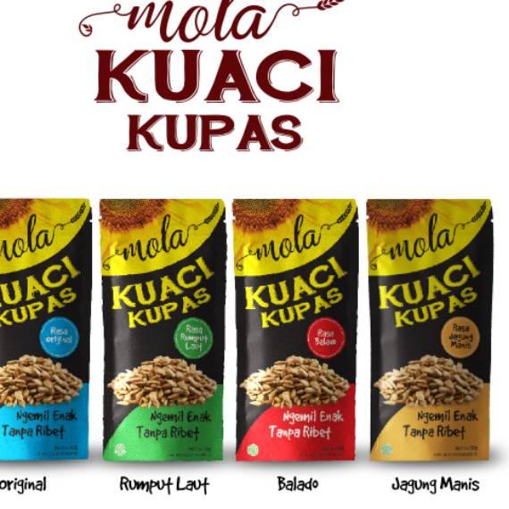 

♫ 8 pc Mola Kuaci Kupas Panggang / Biji Matahari / Sunflower Seed ❂