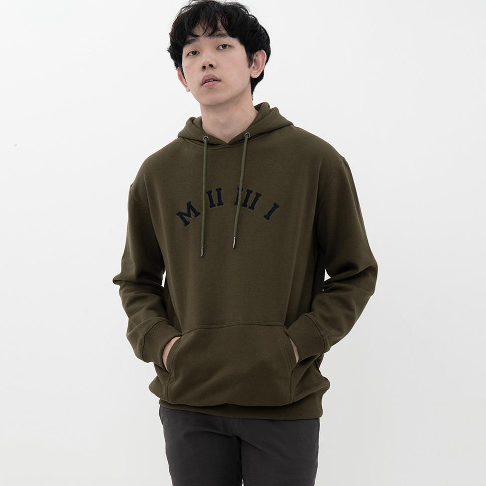 STOK TERBATAS M231 Hoodie Panjang Army 2197F