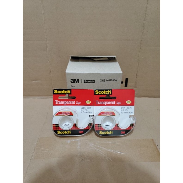 

Scotch magic tape / isolasi trasfarant tape 12mm