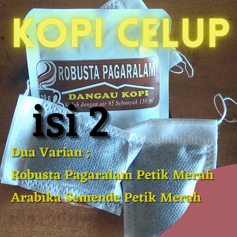

KOPI CELUP ROBUSTA PAGARALAM ASLI ARABIKA SEMENDE ISI 2