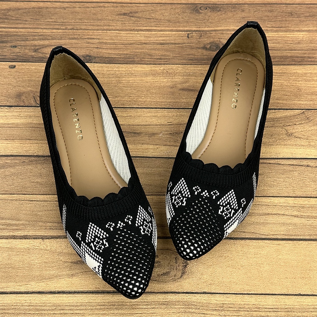 Sepatu Flat Wanita Rajut Import LC24 - Clarenzo