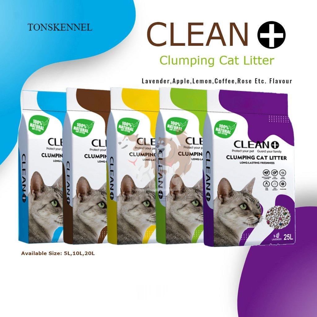 Jual Pasir Kucing Clean+ Plus 25L Bentonite Cat Litter True Test 25 L