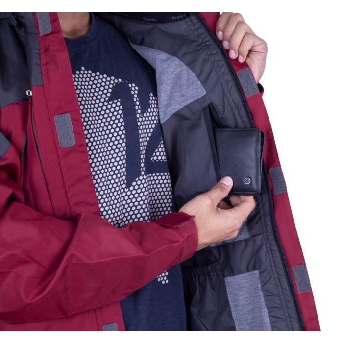 Jaket Motor Respiro Greenland Pria Wanita Harian Hodie Tahan Angin