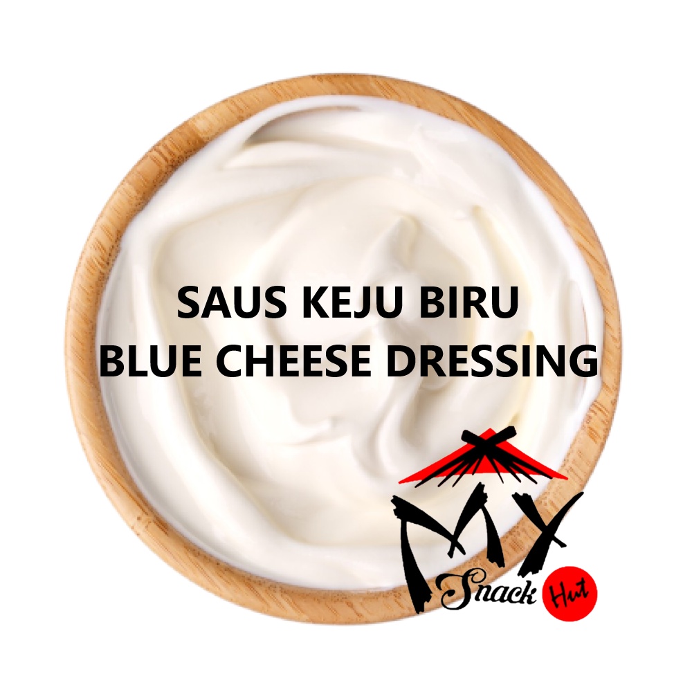 BLUE CHEESE DRESSING 50GR - SAUS SAOS SALAD SIDE DIP DRESING TOPPING TOPING BUAH SAYUR KEJU BIRU SAUCE