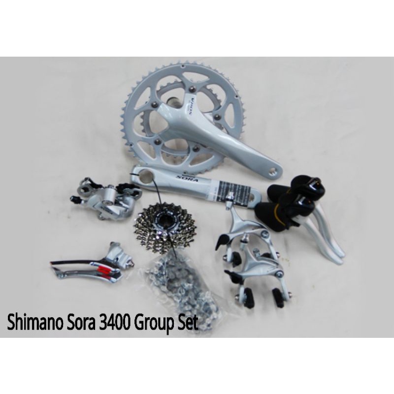 Group Set Shimano Sora 3400 2x9 Speed