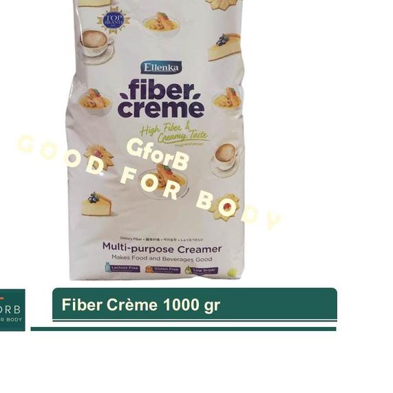 

➧ Fiber Creme Ellenka 1 kg Krimer Santan Diet ○