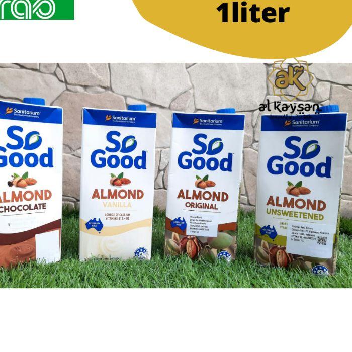 

♣ SUSU ALMOND SO GOOD 1 LITER SEMUA VARIAN ⅎ