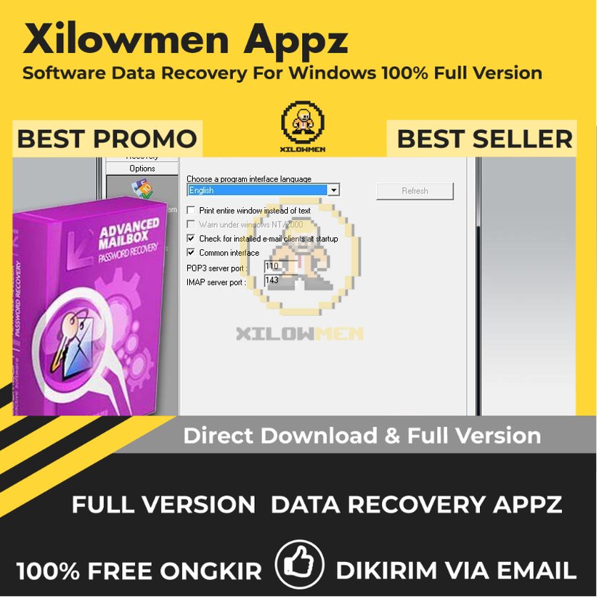 [Full Version] Elcomsoft Advanced Mailbox Password Recovery Pro Lifetime Data Recovery WIN OS