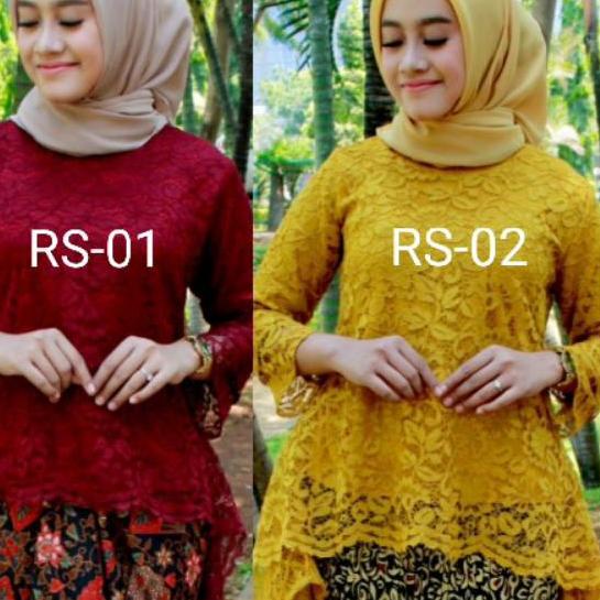 ❅ Kebaya Jumbo - Kebaya Rinjani - Baju Ukuran Besar - Kebaya Modern - BIG SIZE - LD 130cm ♪
