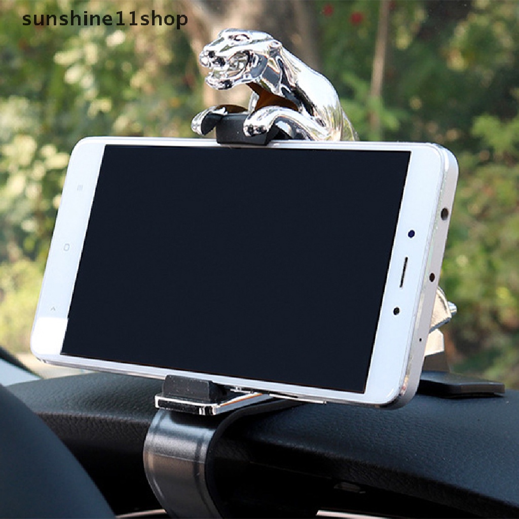 Sho 1Pc Dudukan Ponsel Mobil Cheetah Keren Central Control Dashboard Phone GPS Stand N