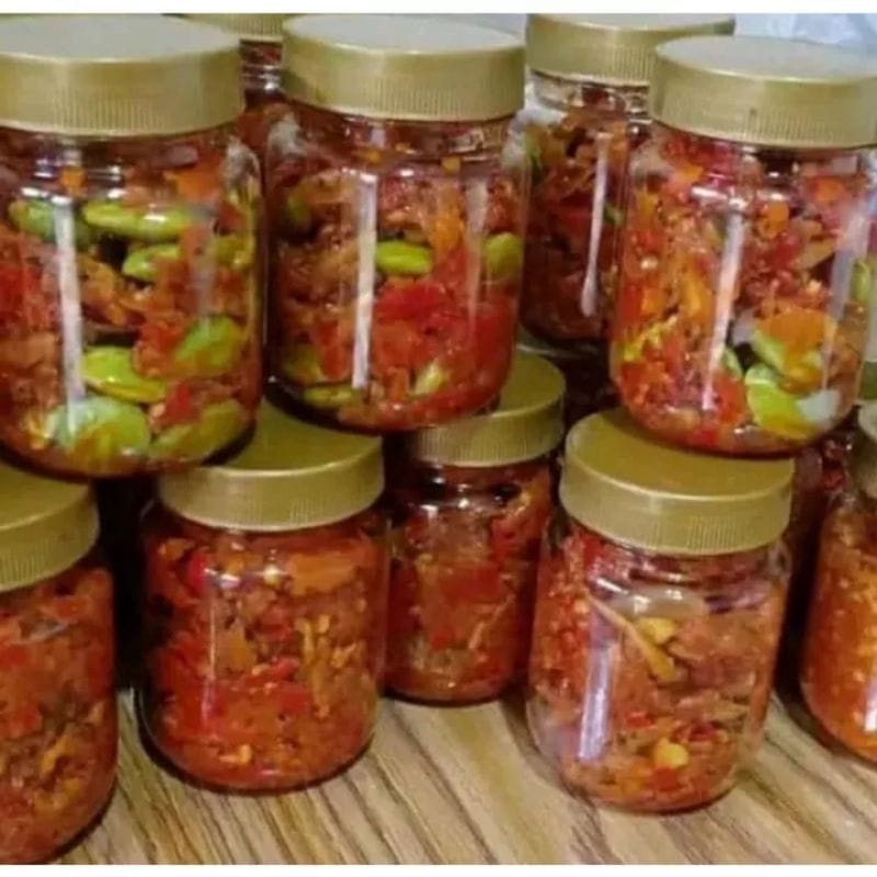 sambal pete teri medan| sambal merah pedas | sambal pete | sambal teri