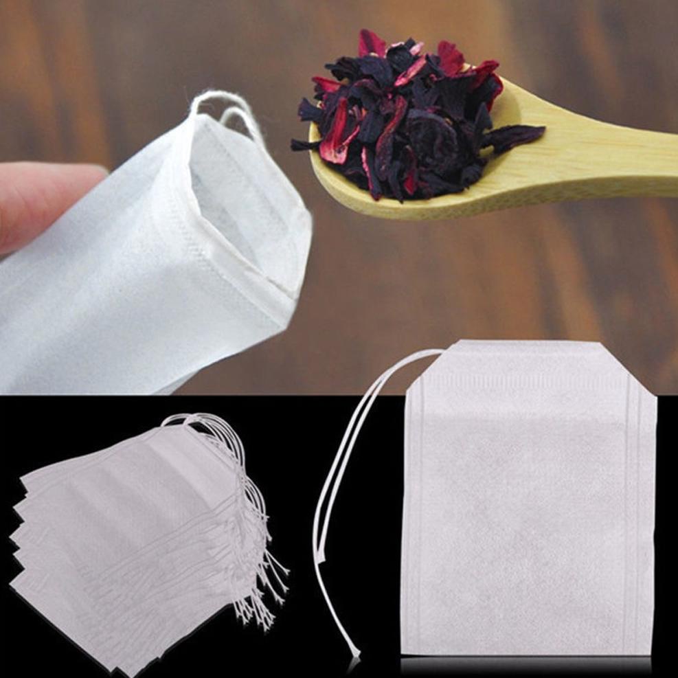 

Terbaru Kantong Teh Celup Kosong Teabag 100 PCS - White