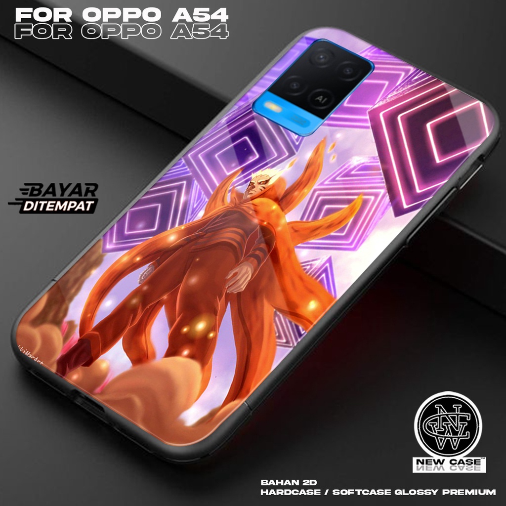 Case OPPO A54 - Casing OPPO A54 Terbaru 2023 Case lord case14 [ case BORUTO ] Silikon Hp Mewah - Kes