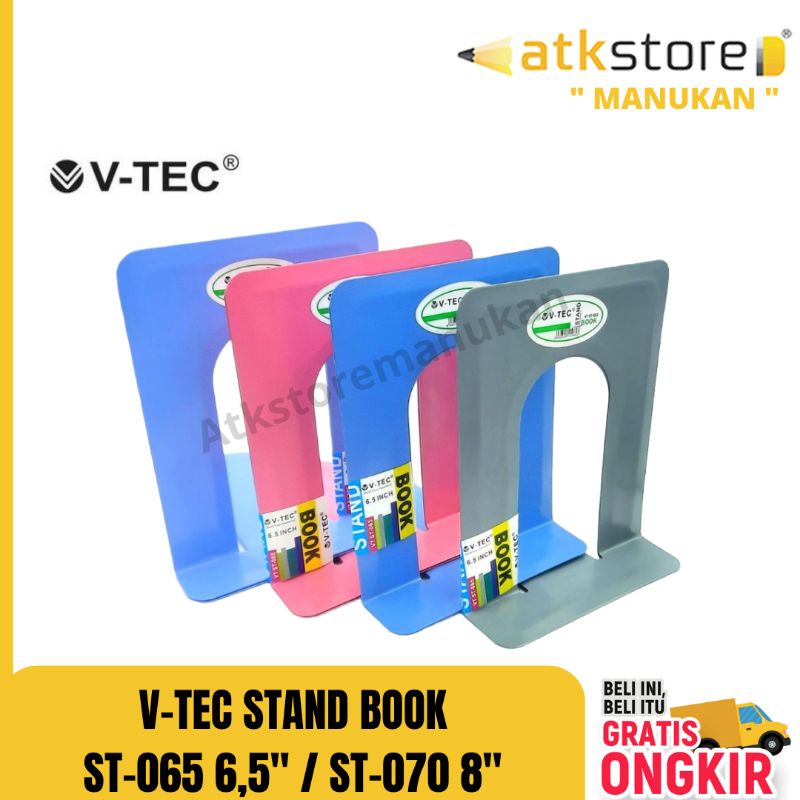 

V TEC STAND BOOK ST-065 6,5 inch / ST-070 8 inch PEMBATAS BUKU V TEC ST-07 - STAND BOOK V TEC ST-07