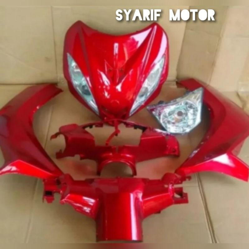 Cover body halus bagian depan jupiter mx old 135