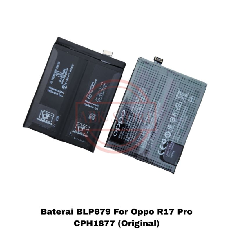 BATERAI BATTERY OPPO R17 PRO CPH1877 BLP679 ORIGINAL BATRE