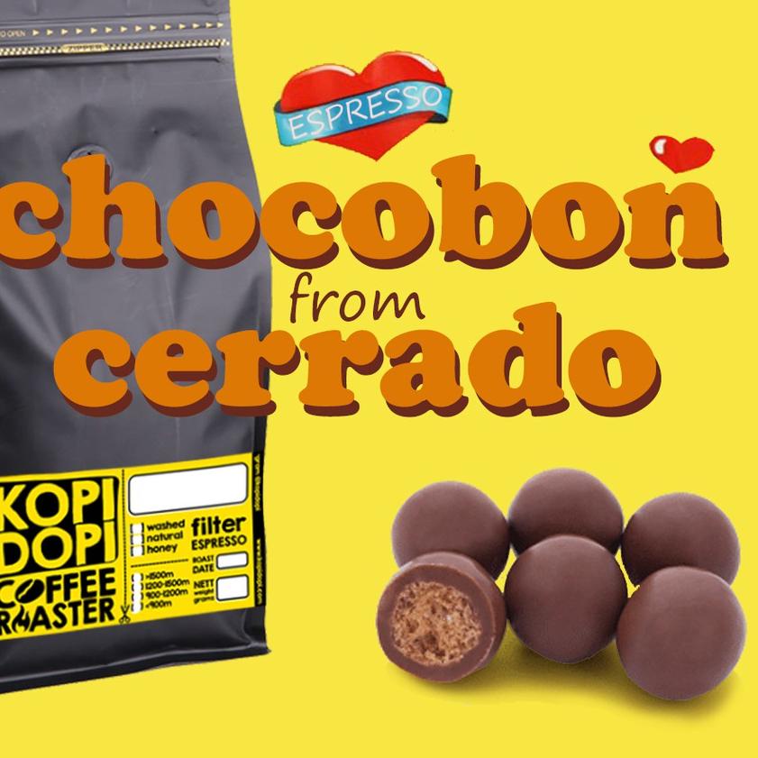 

➬ Kopi Espresso Brazil Chocobon from Cerrado Bourbonut Natural 1 kg 1kg ❈