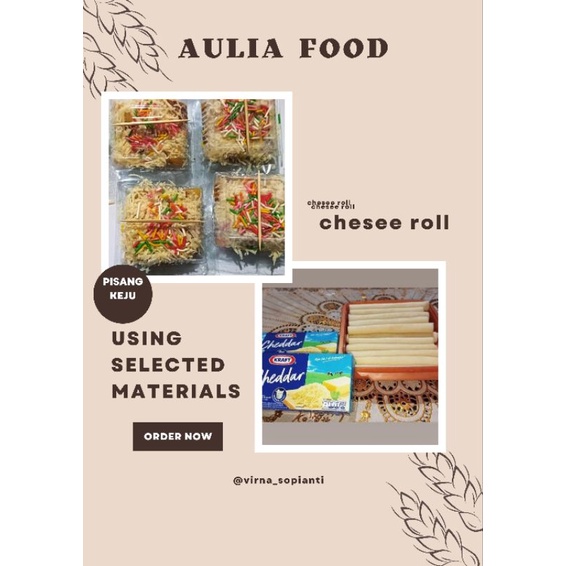 

chesee roll frozen isi 25pcs