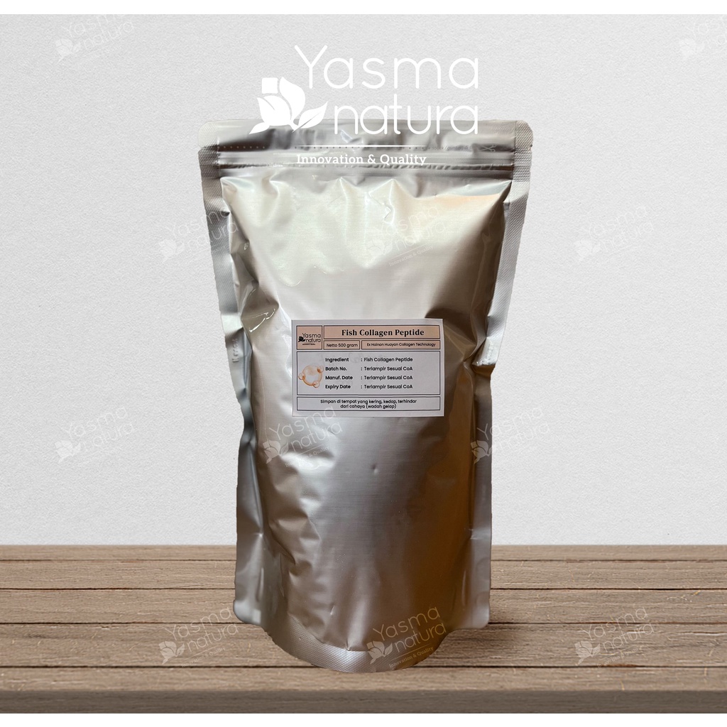 Fish Collagen Powder 500 gram Murni - Collagen Bubuk - Collagen