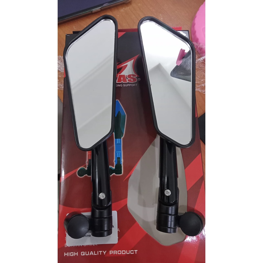 SPION CIRCUIT MODEL RIZOMA / KACA SPION MOTOR SIRKUIT FULL CNC HITAM BLACK KACA PUTIH UNIVERSAL SEMUA MOTOR NMAX,PCX,AEROX,VARIO,MIO,VIXION,R15,ADV