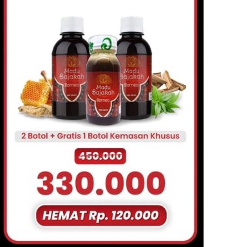 

Paling Laris Madu Bajakah Borneo - Atasi Benjolan, Kanker, Tumor dan Penyakit Kronis lain nya - 250 gram FG5*