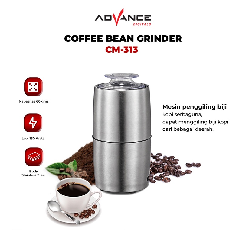 【Garansi 1 Tahun】Advance Coffee Bean Grinder  Penggiling Biji Kopi Portable