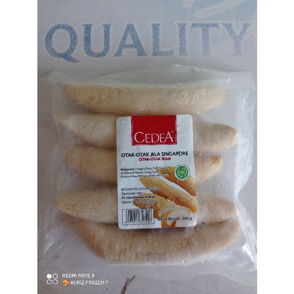 

Cedea Otak Otak Singapur 500gr