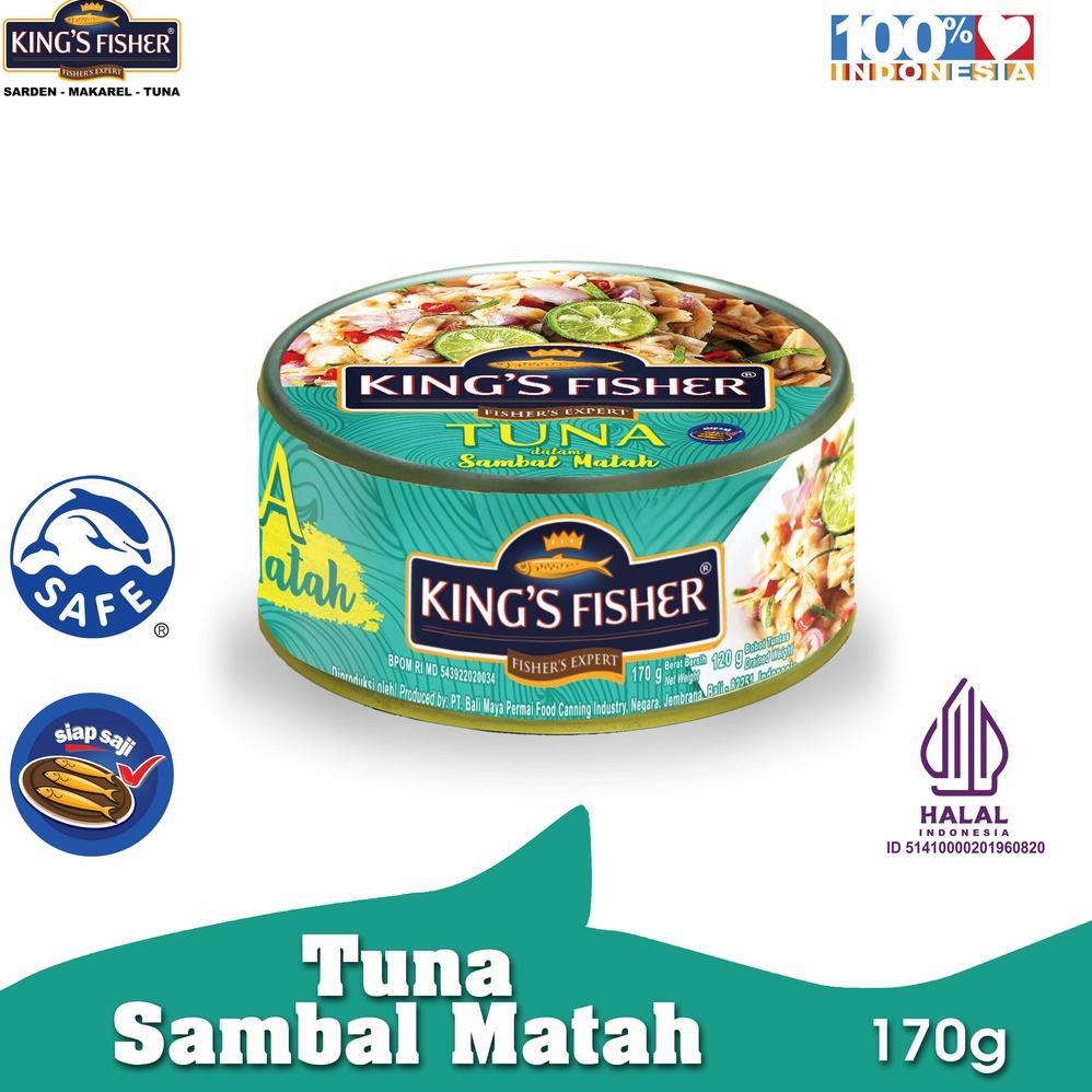 

Model Baru King's Fisher Tuna Sambal Matah Daging Tuna Makanan Kaleng 170 g ...,,