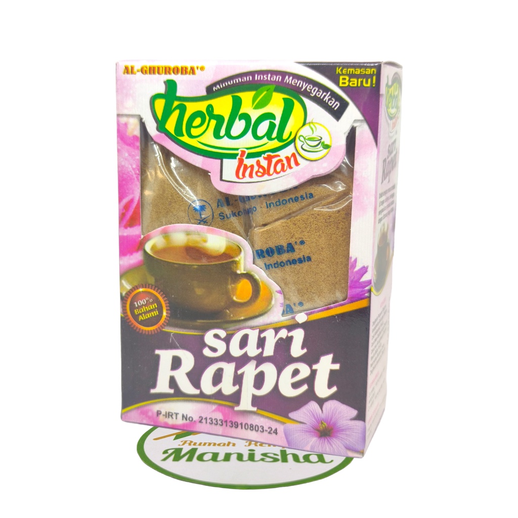 Instan Sari Rapet Herbal Alami Isi 10 Sachet
