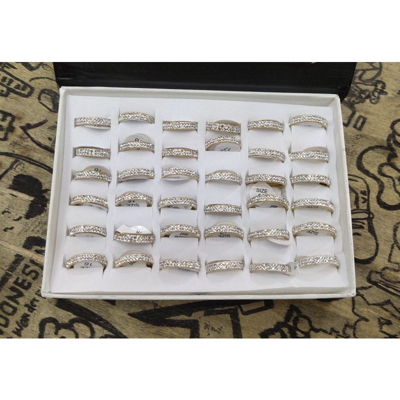 CINCIN TITAN PERMATA G2 GOLD-TERMURAH-PREMIUM-ISI36PCS