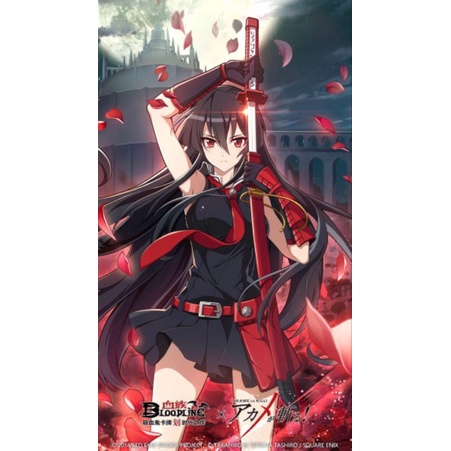 kostum cosplay karakter akame ga kill