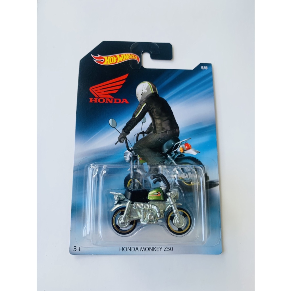 HOTWHEELS HOT WHEELS HONDA MONKEY Z50 HIJAU DIECAST MOTOR SET HONDA
