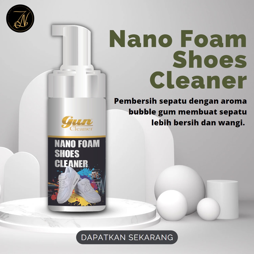 [COD] Nano Foam Shoes Cleaner / Gun Cleaner Pembersih Sepatu / Sabun Sepatu