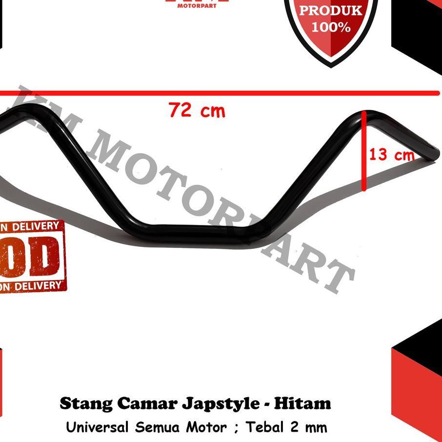Limited Stang Camar Japstyle Stir Setang Variasi Modif Racing Cocok Universal Vixon Megapro RxKing T