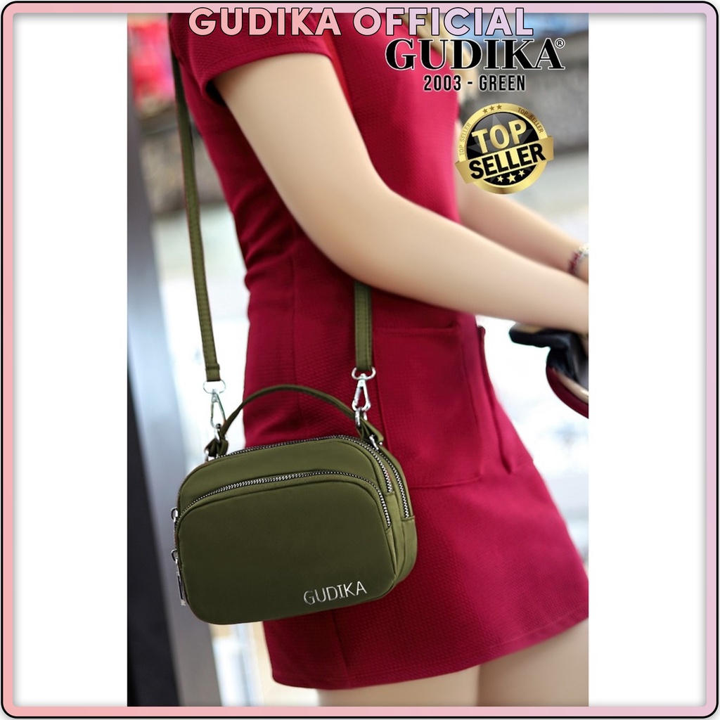 PROMO Tas Wanita GUDIKA 2003 - tas selempang wanita import original termurah - tas cewek - fashion - tas korea - tas kondangan - travel bag - tas bahu - sling bag - shoulder bag - tas mini