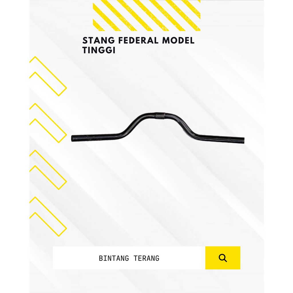 Stang Federal Model Tinggi/Stang Sepeda Tinggi Federal/Stang Sepeda Jadul Federal