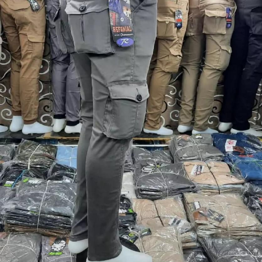 ➬ CELANA CARGO PANJANG PRIA CELANA GUNUNG PANJANG CELANA PDL PANJANG CELANA BANYAK KANTONG PRIA ➢