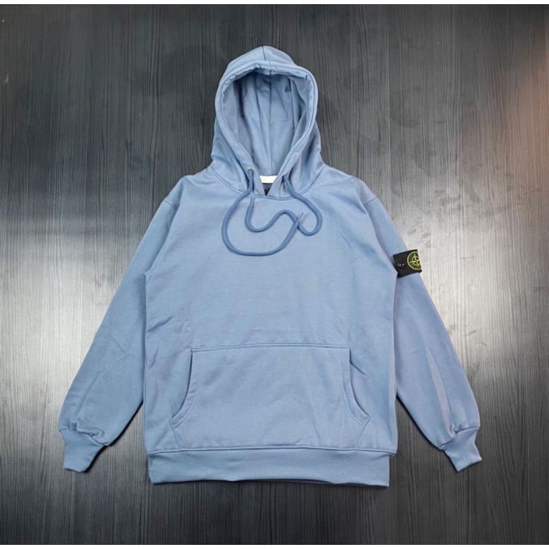 -FRMNSH- HOODIE STONE ISLAND DENIM FULL TAG LABEL CASUAL HYPE