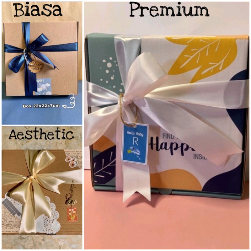 Hampers Baby Newborn Kado Lahiran Aqiqah Bayi Laki Laki Perempuan