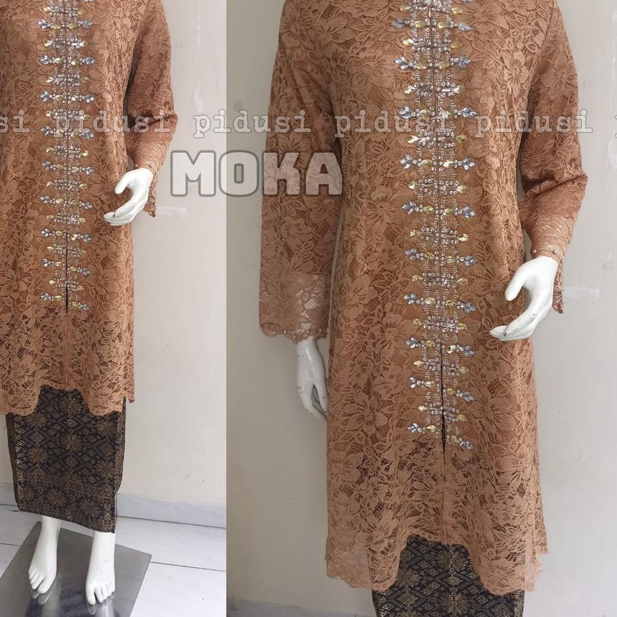 ✵ PROMO SET KEBAYA TUNIK BROKAT PAYET / KEBAYA BROKAT PAYET TUNIK / KEBAYA BROKAT PESTA ♤