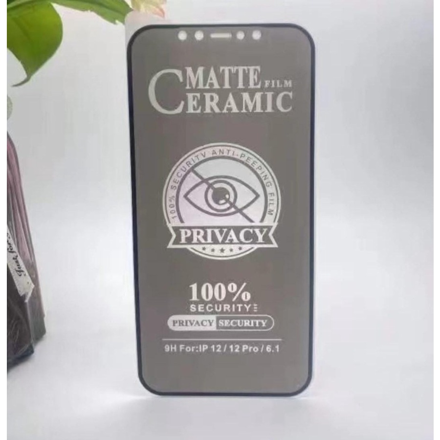 Tempered Glass MATTE CERAMIK SPY REALME C21Y/C21/C20A/ C20/ C17/ C15/ C12/ C11 2021/ C11 2020/ C11/ C3 /C2S/ C2 2020/ C2/ C1