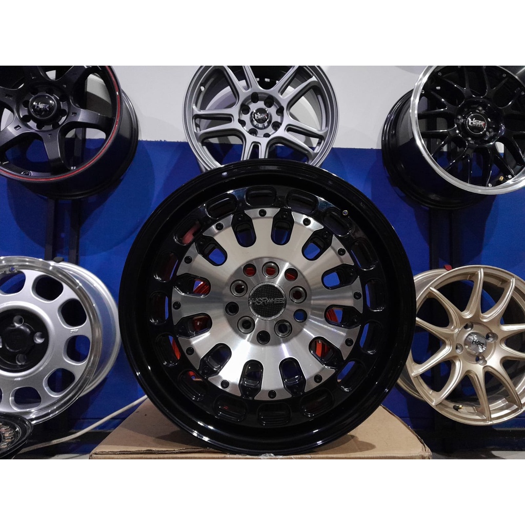 VELG MOBIL HSR WHEEL MYTH07 RING 16 PNP MOBIL GRAND VITARA RUSH HILUX SINGLE