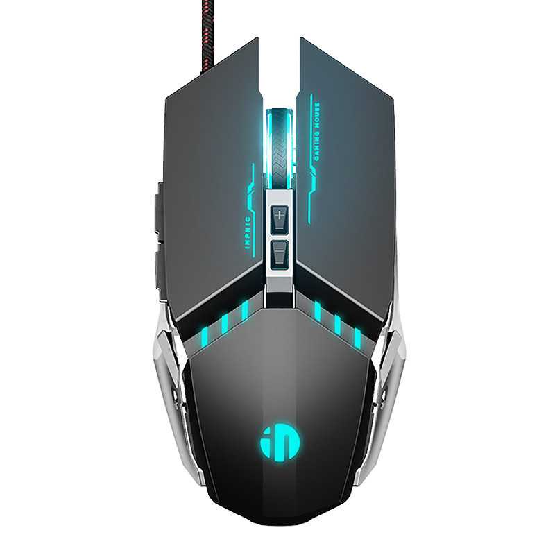 Mouse Gaming RGB Murah - Mouse Gaming Wired LED RGB 4 DPI Gear - Mouse Gaming - Laptop - Murah dan Awet