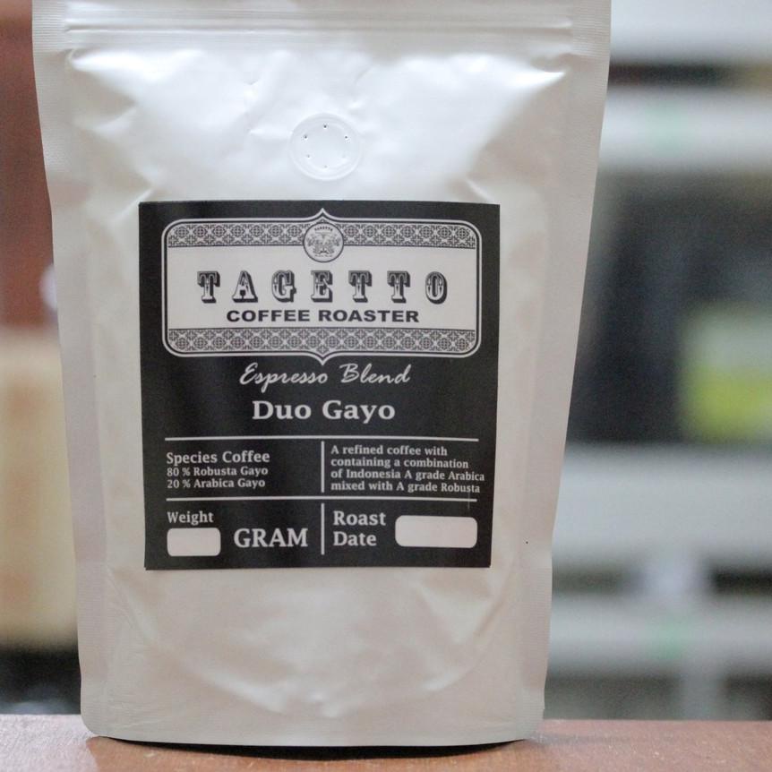 

♀ BIJI KOPI ESPRESSO DUO GAYO 500GR | ARABIKA ROBUSTA BLEND ♨