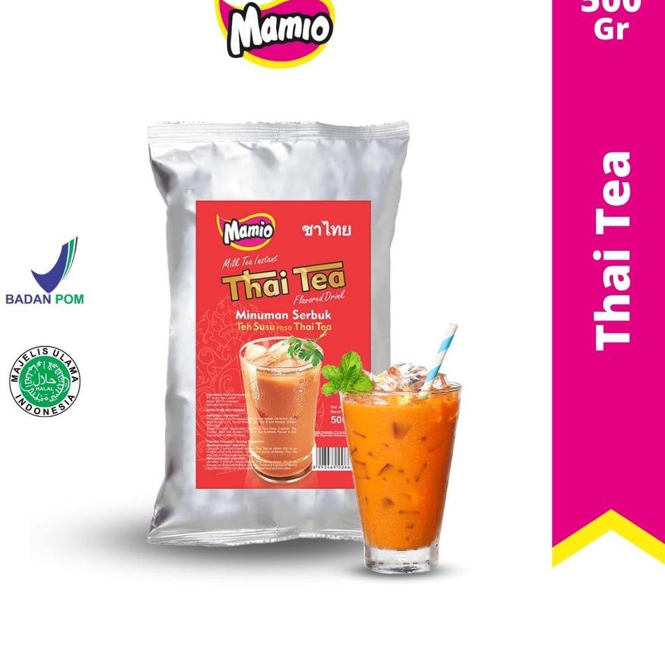 

➫ Mamio Thai Tea Kemasan 500Gr ➷