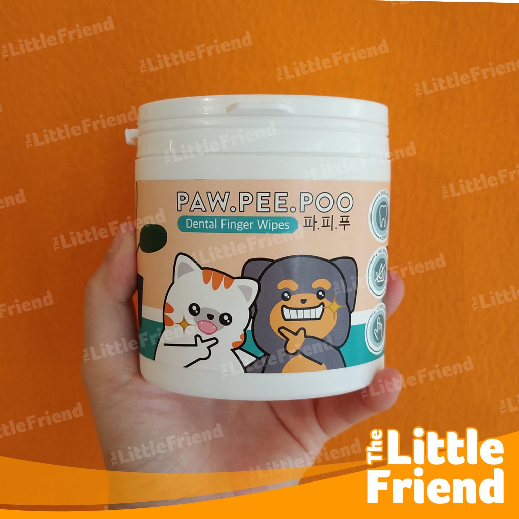 Tisu Jari Basah Pembersih Gigi Anjing Kucing Teeth Dental Finger Wipes