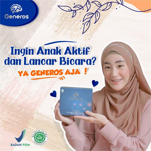 Best Seller Original Product Generos Nutrisi Otak Anak