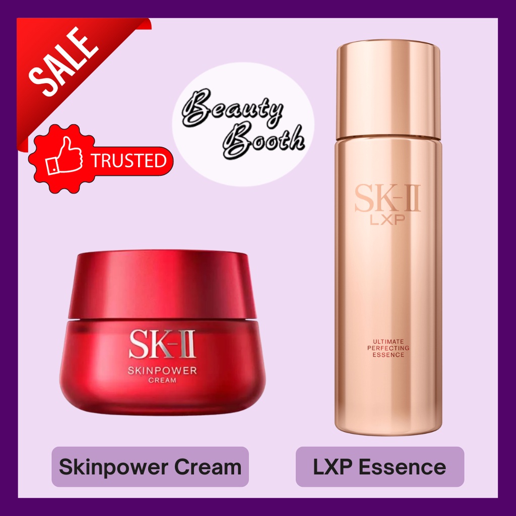 SK-II SK2 SKII LXP Essence 150ml + Skinpower Cream 50gr